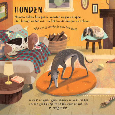 Tijd om te gaan slapen, dieren!