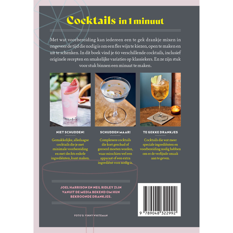 Cocktails in 1 minuut