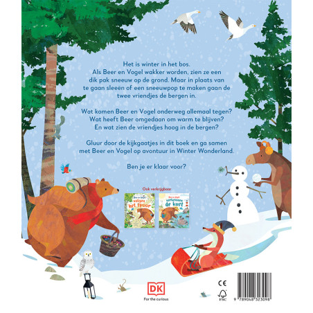 Beer en Vogel gaan op avontuur in Winterwonderland