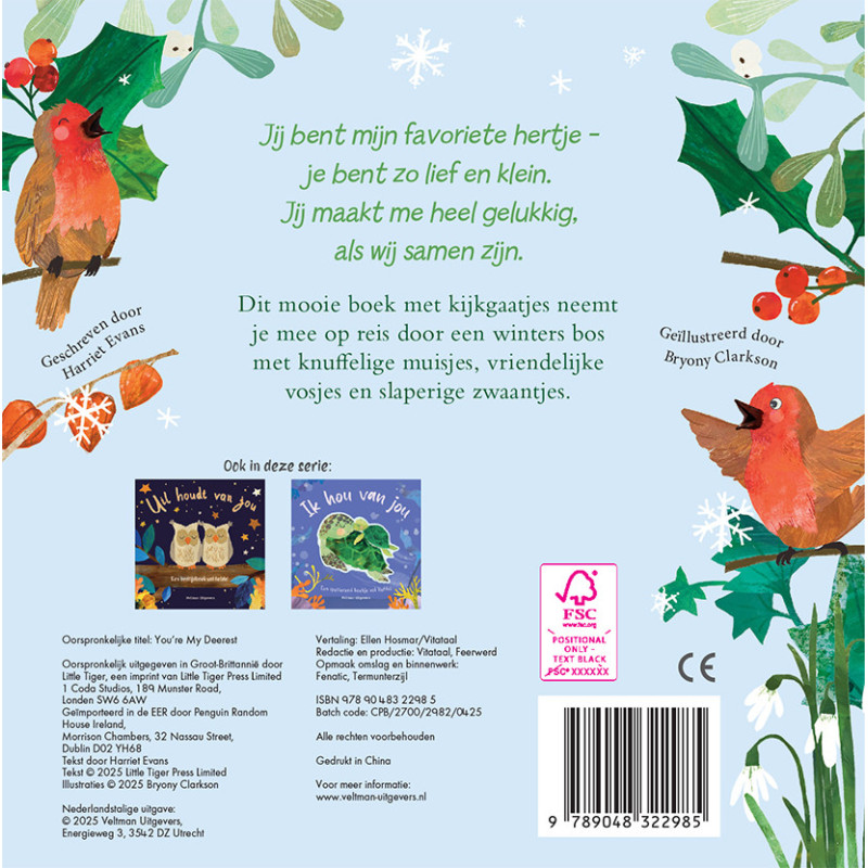 Jij bent mijn lieveling - een winters boek vol liefde