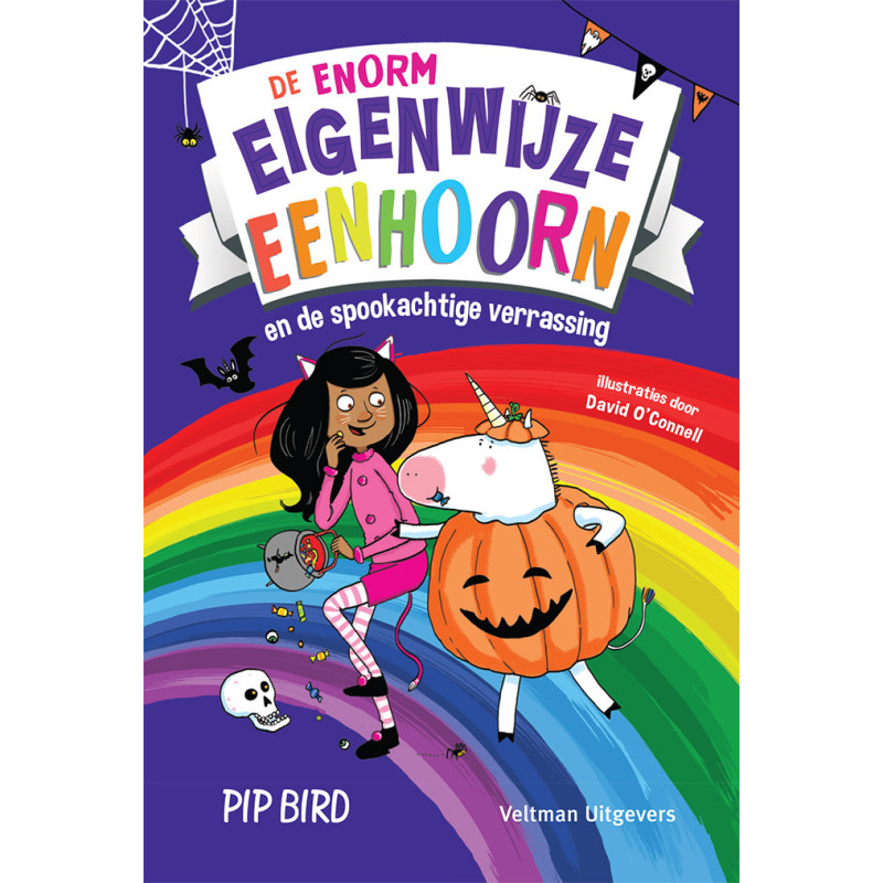 De enorm eigenwijze eenhoorn en de spookachtige verrassing