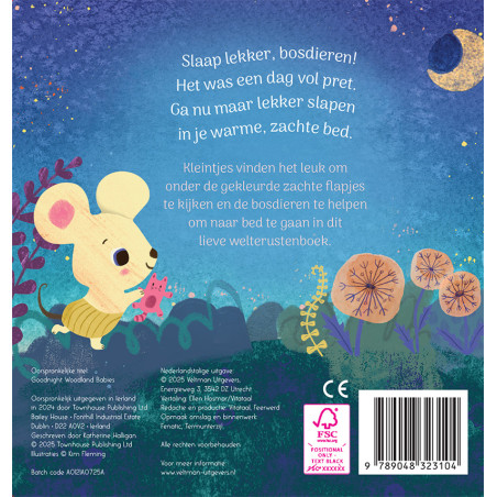 Slaap lekker, bosdieren