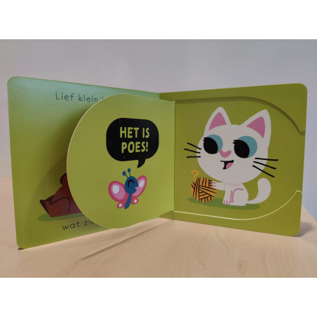 Lief klein hondje, wat zie je daar?