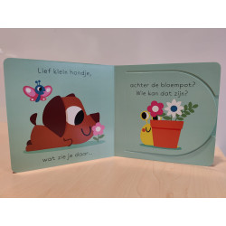 Lief klein hondje, wat zie je daar?