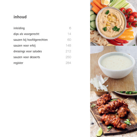 500 sausjes, dressings & dips