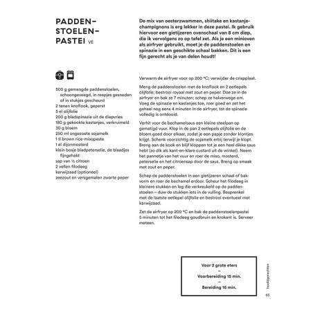 Veggie airfryer recepten