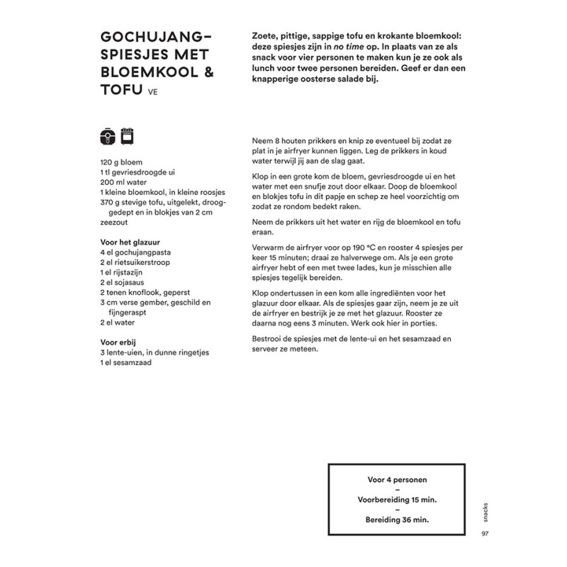 Veggie airfryer recepten