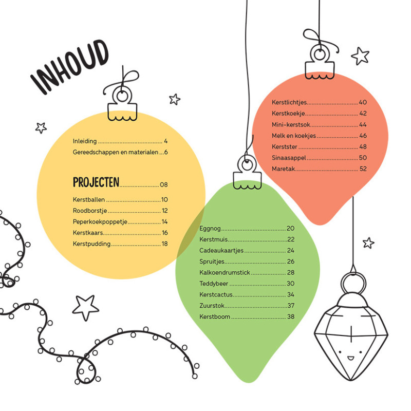 Kawaii haken voor Kerst