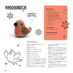 Kawaii haken voor Kerst
