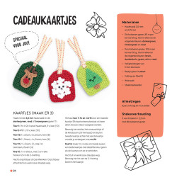 Kawaii haken voor Kerst