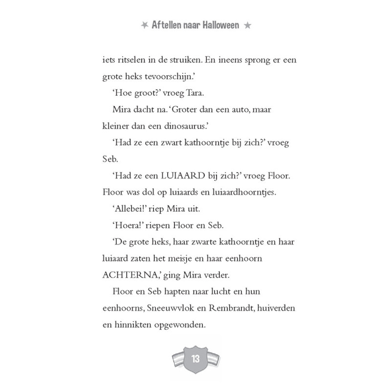 De enorm eigenwijze eenhoorn en de spookachtige verrassing