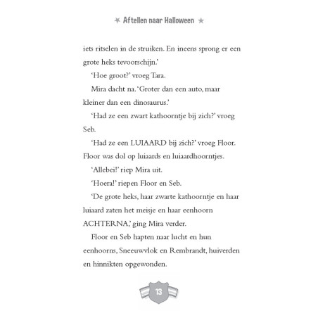 De enorm eigenwijze eenhoorn en de spookachtige verrassing