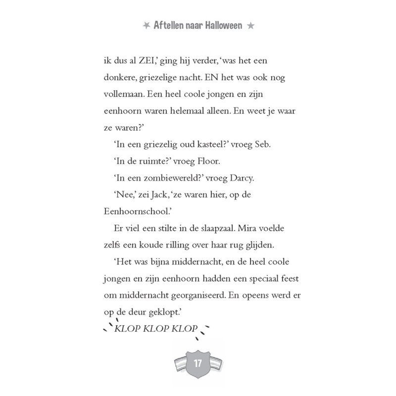 De enorm eigenwijze eenhoorn en de spookachtige verrassing