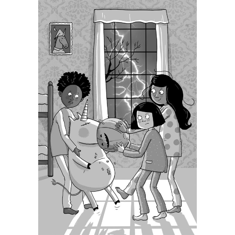 De enorm eigenwijze eenhoorn en de spookachtige verrassing