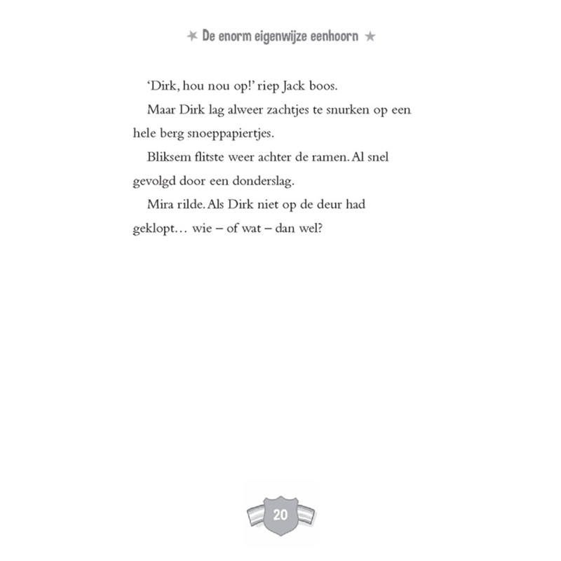 De enorm eigenwijze eenhoorn en de spookachtige verrassing