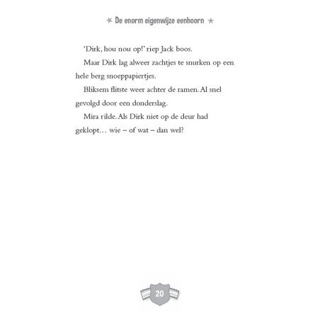 De enorm eigenwijze eenhoorn en de spookachtige verrassing