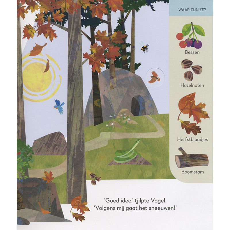 Beer en Vogel gaan op avontuur in Winterwonderland