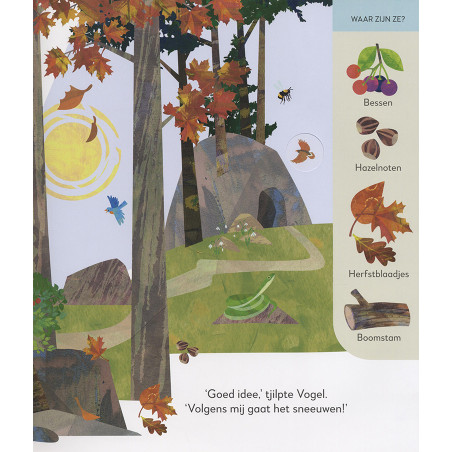 Beer en Vogel gaan op avontuur in Winterwonderland