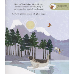 Beer en Vogel gaan op avontuur in Winterwonderland