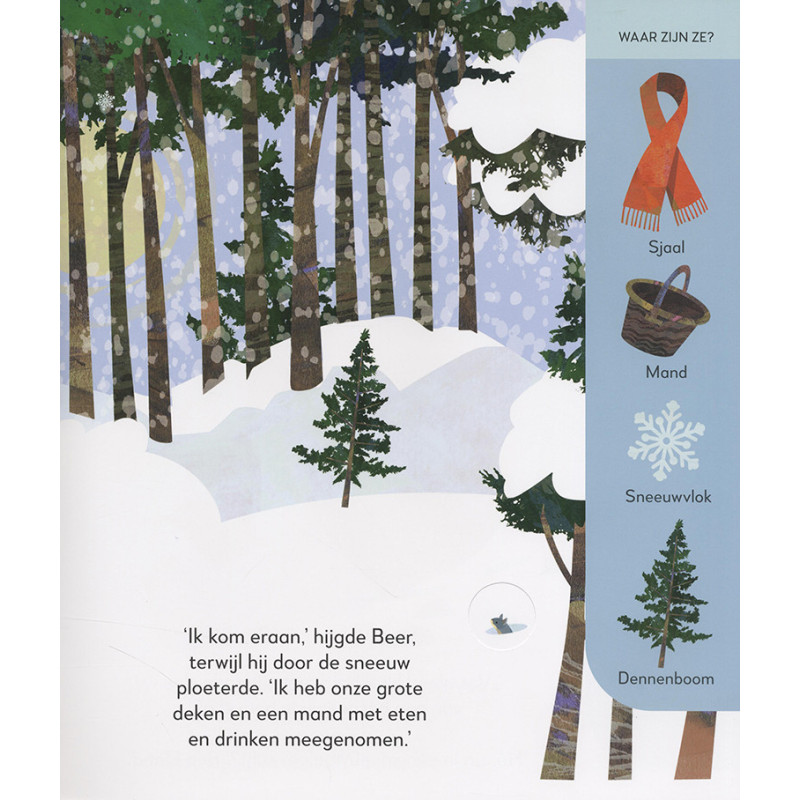 Beer en Vogel gaan op avontuur in Winterwonderland