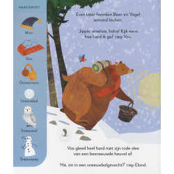 Beer en Vogel gaan op avontuur in Winterwonderland
