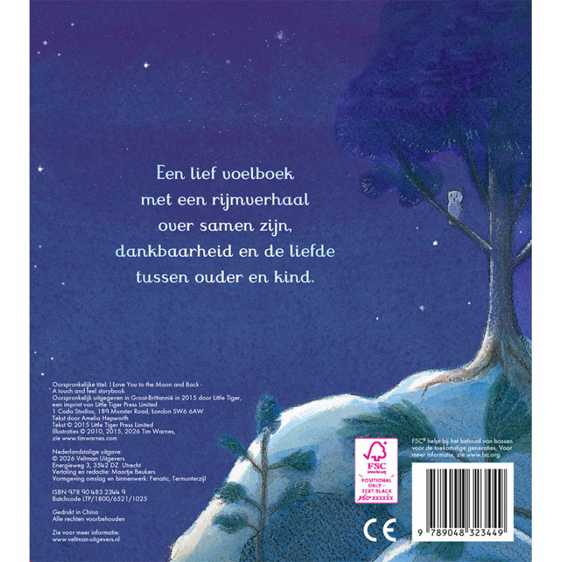 Ik hou van jou tot de maan en terug - mijn voelboek
