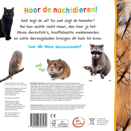 Welk dier hoor ik hier? - Nachtdieren