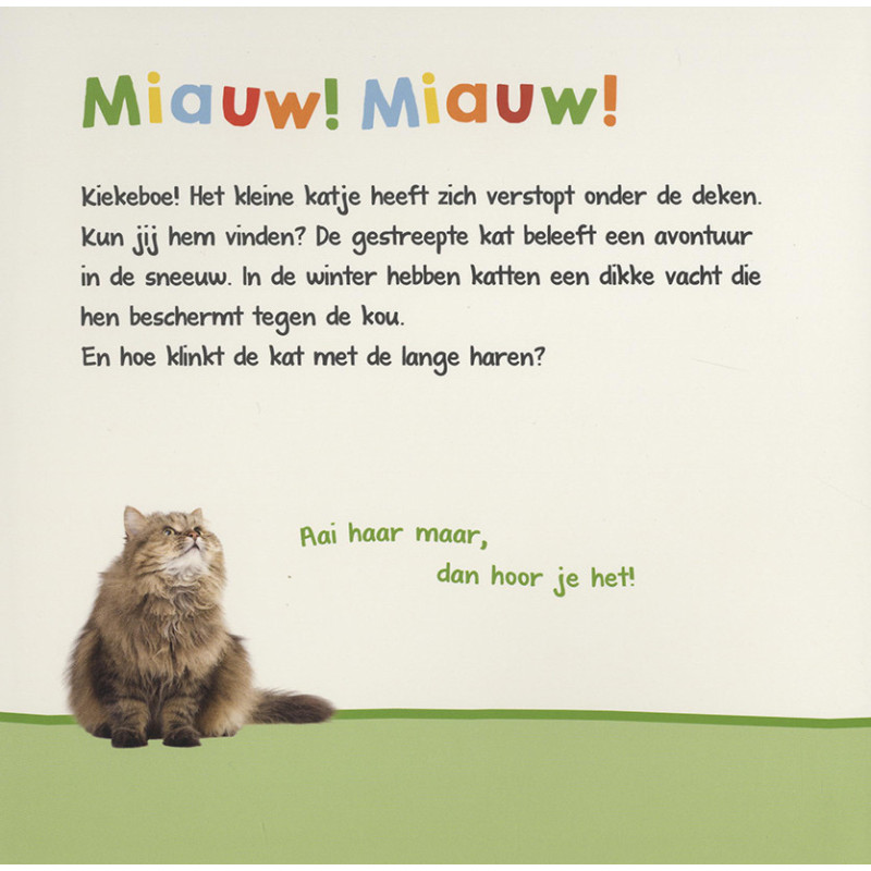 Welk dier hoor ik hier? - Troeteldieren