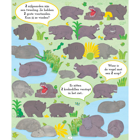 Elmer zoek en vind - Getallen