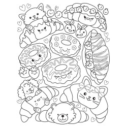 Café Cuties - Cozy Kleurboek