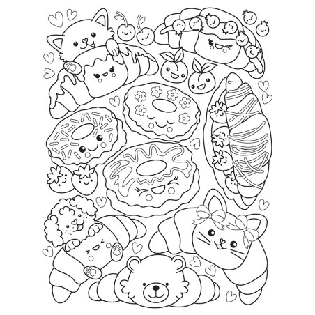 Café Cuties - Cozy Kleurboek