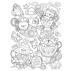 Café Cuties - Cozy Kleurboek