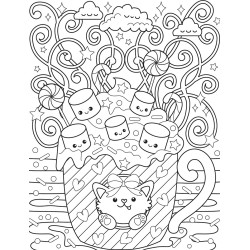 Café Cuties - Cozy Kleurboek