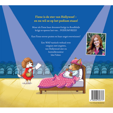 Fiene de Filmster -  op het podium