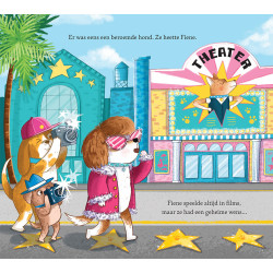 Fiene de Filmster -  op het podium