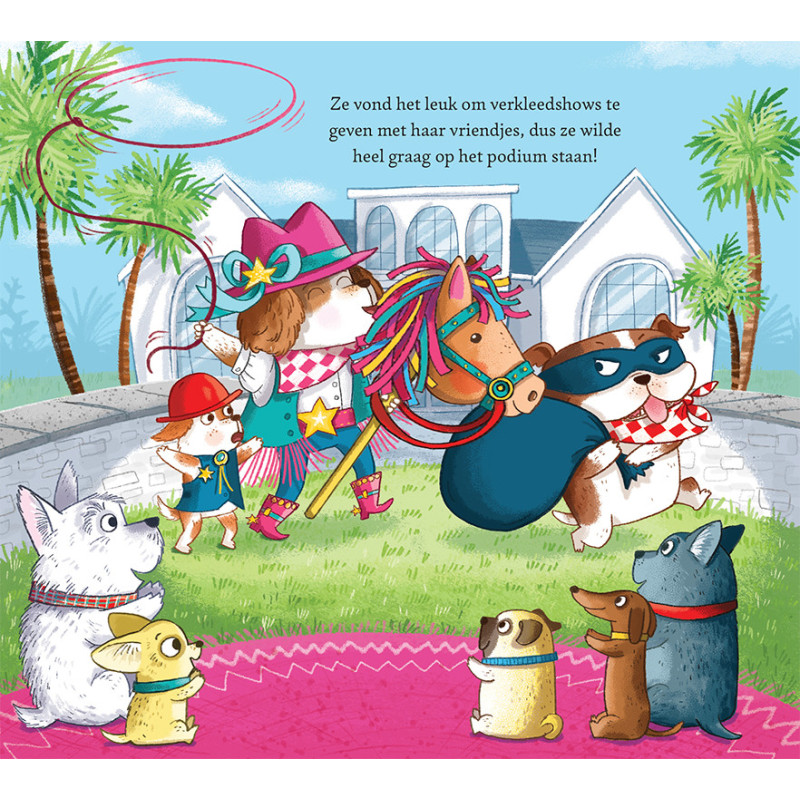 Fiene de Filmster -  op het podium