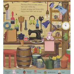 Mevrouw Muis klust erop los!