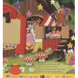 Mevrouw Muis klust erop los!