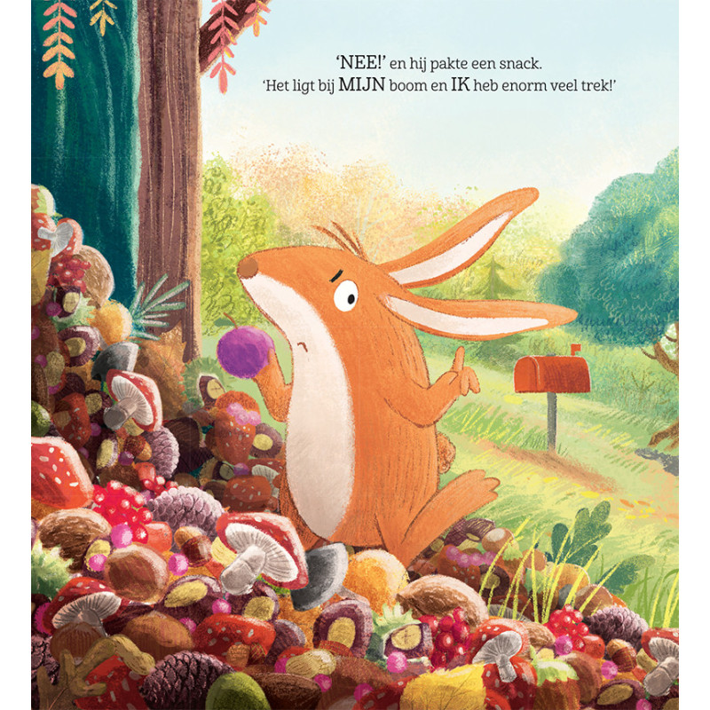 Konijn deelt liever niet