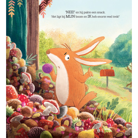 Konijn deelt liever niet