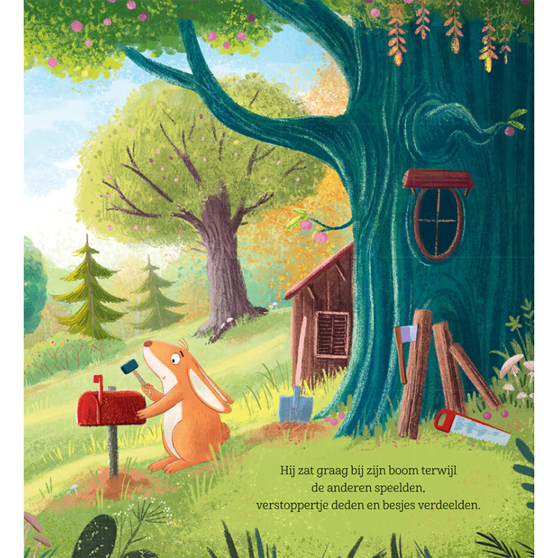 Konijn deelt liever niet