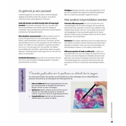 Creatieve bloemen met alcoholinkt