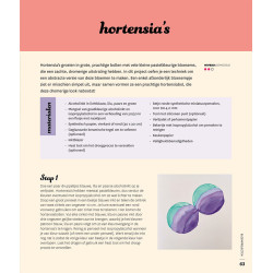 Creatieve bloemen met alcoholinkt
