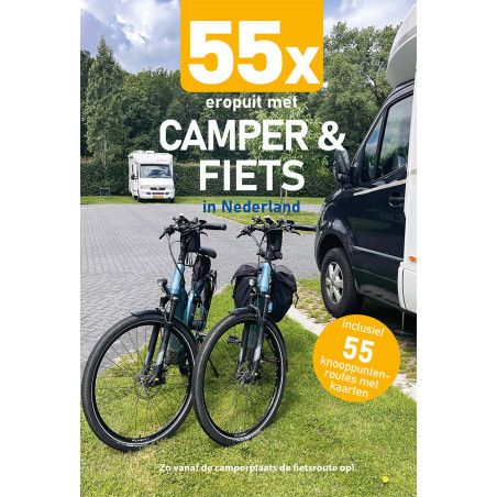 55x eropuit met camper en fiets in Nederland