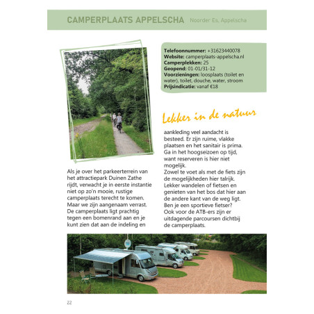 55x eropuit met camper en fiets in Nederland