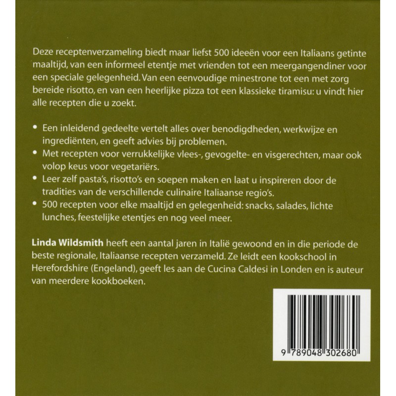 500 Italiaanse gerechten