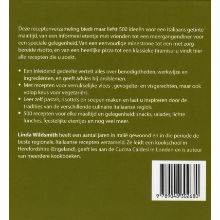 500 Italiaanse gerechten