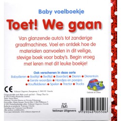 Baby voelboekje: Toet! We gaan