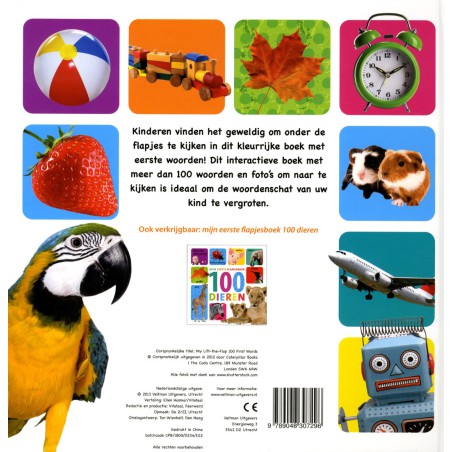 Mijn eerste flapjesboek 100 woorden