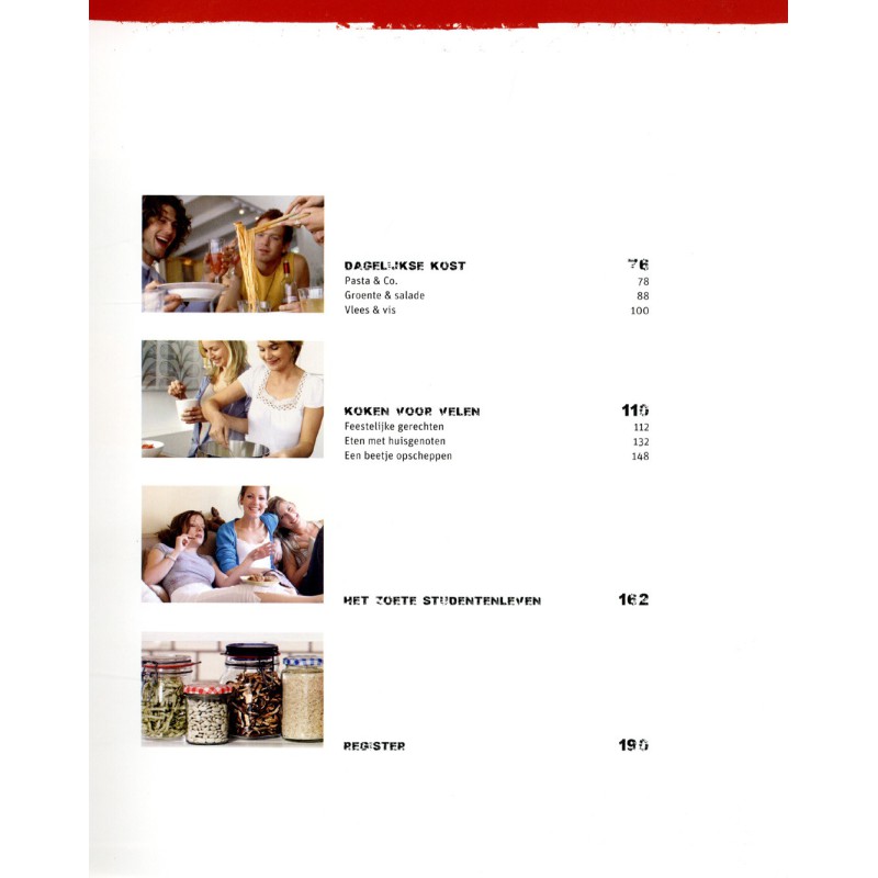 Het ultieme studentenkookboek